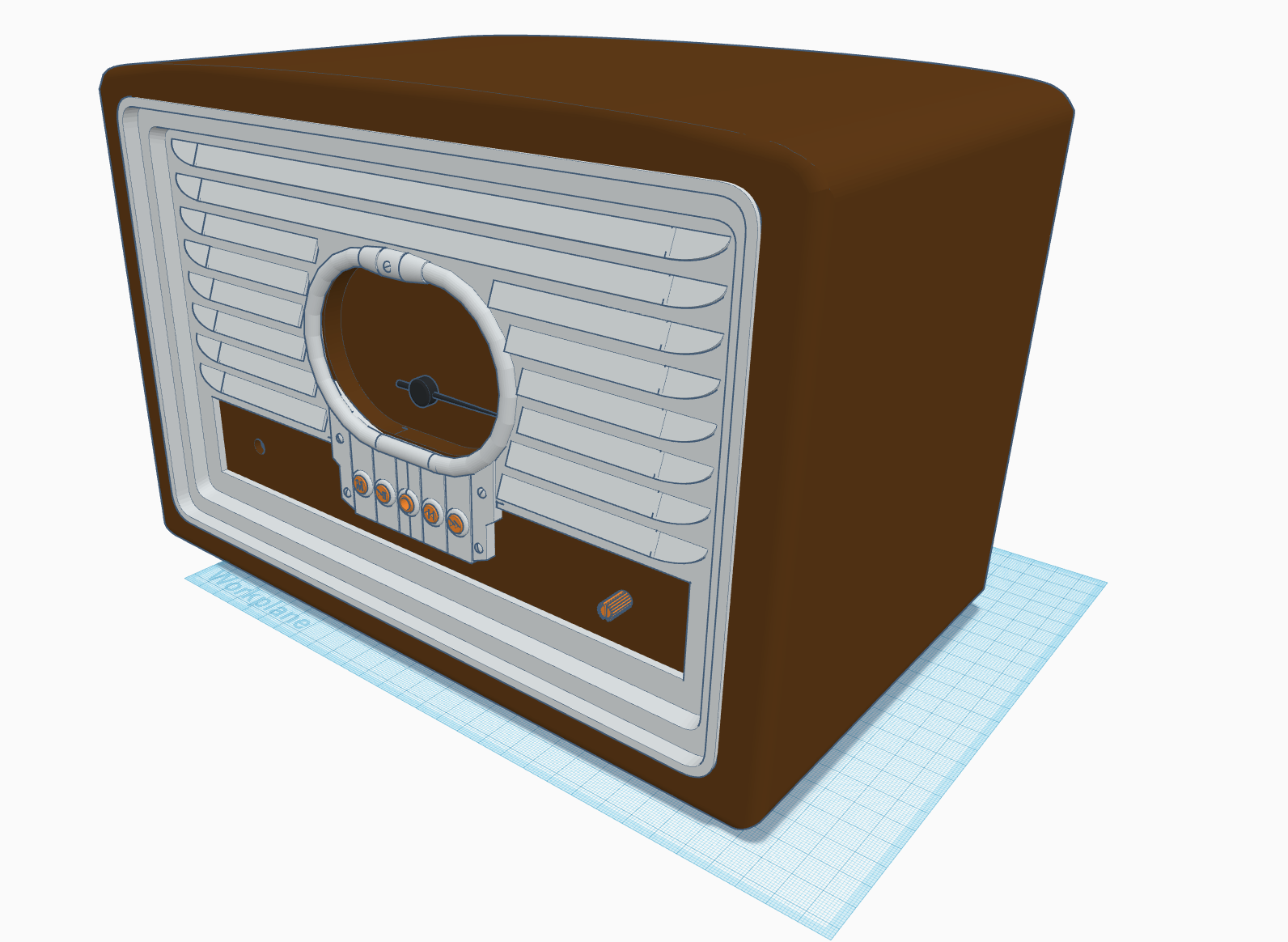 3D printing a functional fallout radio using a Croseley Harmoney